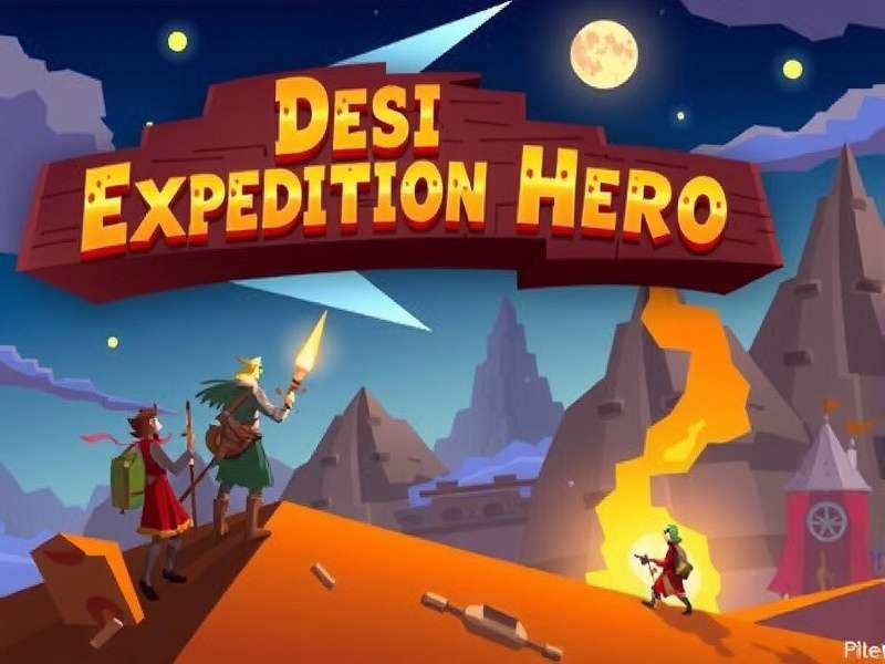 Desi Expedition Hero Game Cover featuring the protagonist in traditional Indian attire Desi Expedition Hero Game Cover